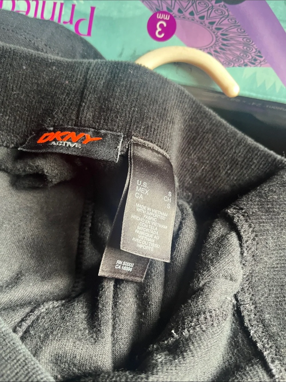 DKNY Black Velvet Zip Hoodie and Skirt Two-Piece Set